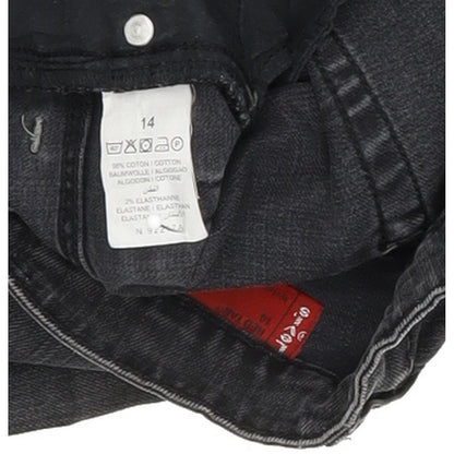 Levi's Kids Grey Straight Regular Jeans W26 L30
