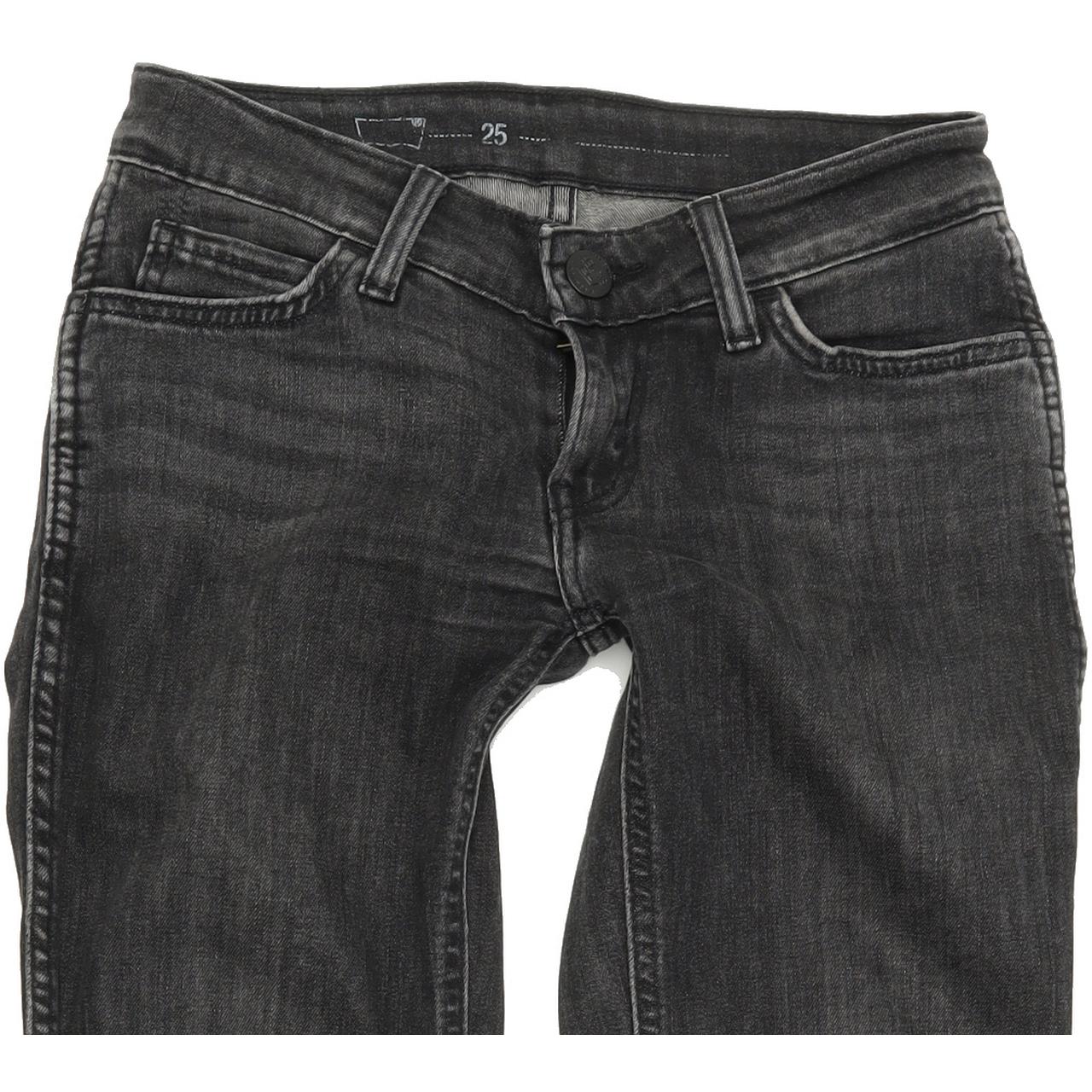 Levi's Women Grey Skinny Slim Stretch Jeans W25 L32