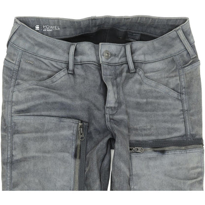 G-Star Powel Mid Women Grey Skinny Slim Stretch Jeans W31 L30