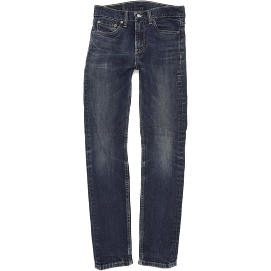 Levi's 510 Men Blue Skinny Slim Stretch Jeans W28 L30