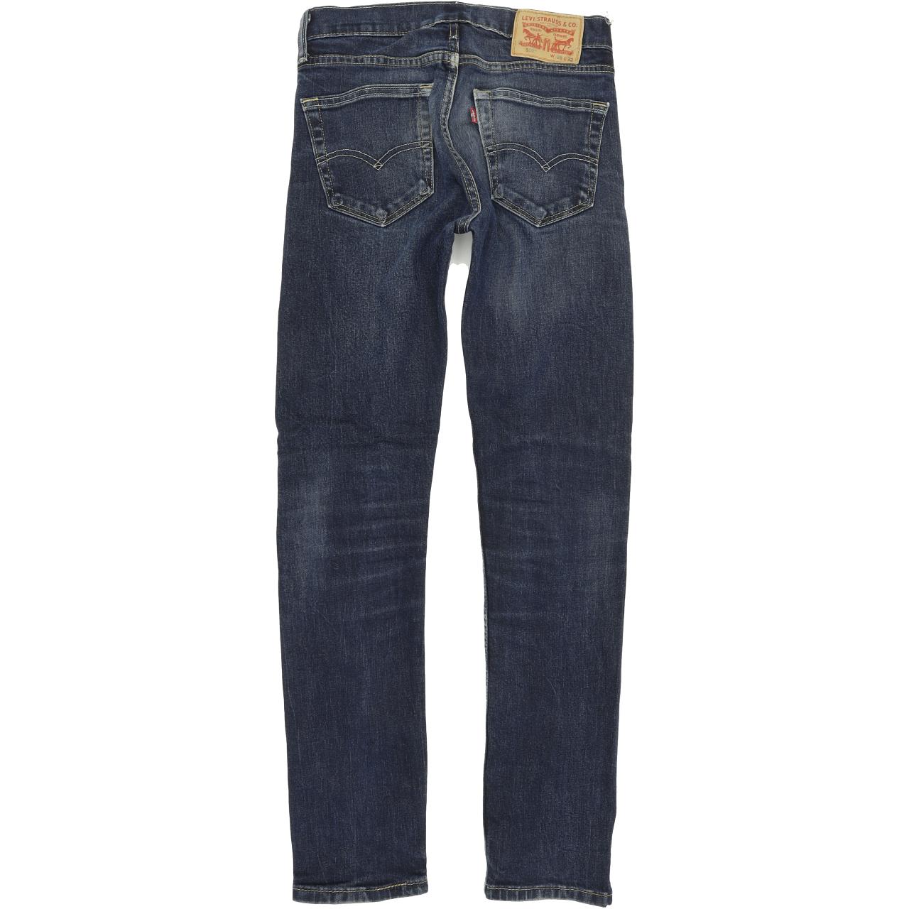 Levi's 510 Men Blue Skinny Slim Stretch Jeans W28 L30