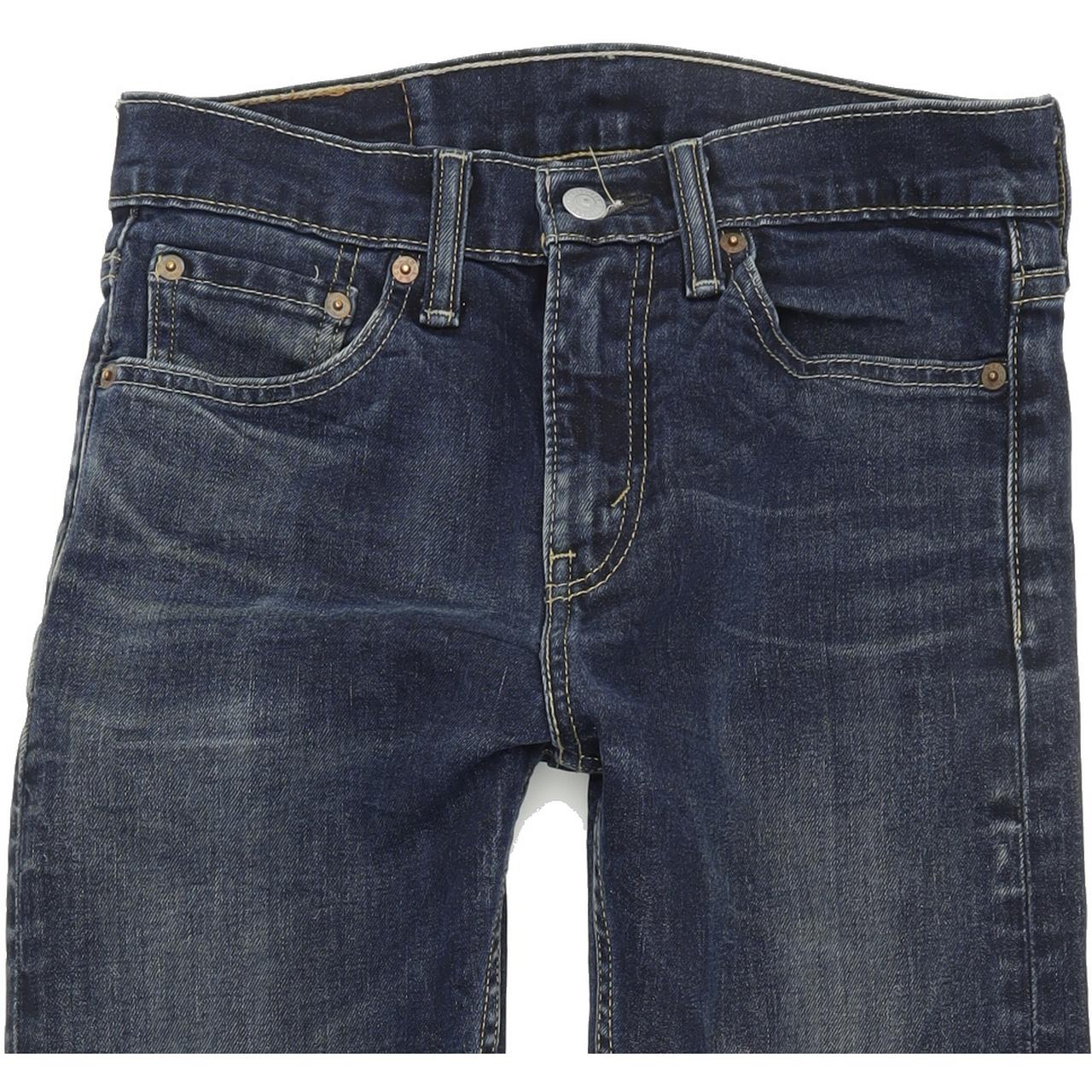 Levi's 510 Men Blue Skinny Slim Stretch Jeans W28 L30