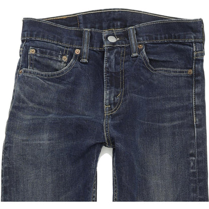 Levi's 510 Men Blue Skinny Slim Stretch Jeans W28 L30