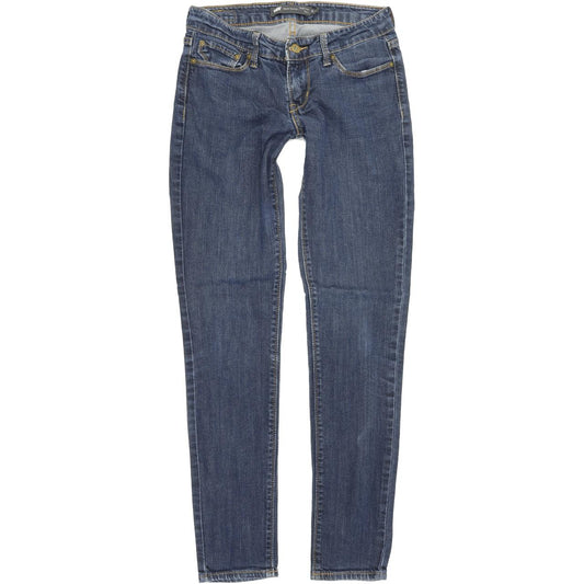 Levi's Demi Curve Women Blue Skinny Slim Stretch Jeans W25 L30