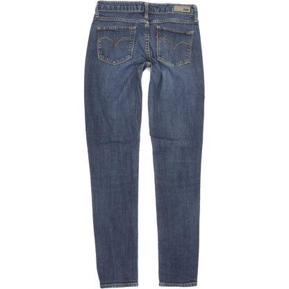 Levi's Demi Curve Women Blue Skinny Slim Stretch Jeans W25 L30