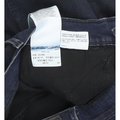 Levi's 710 Super Women Blue Skinny Slim Stretch Jeans W27 L30