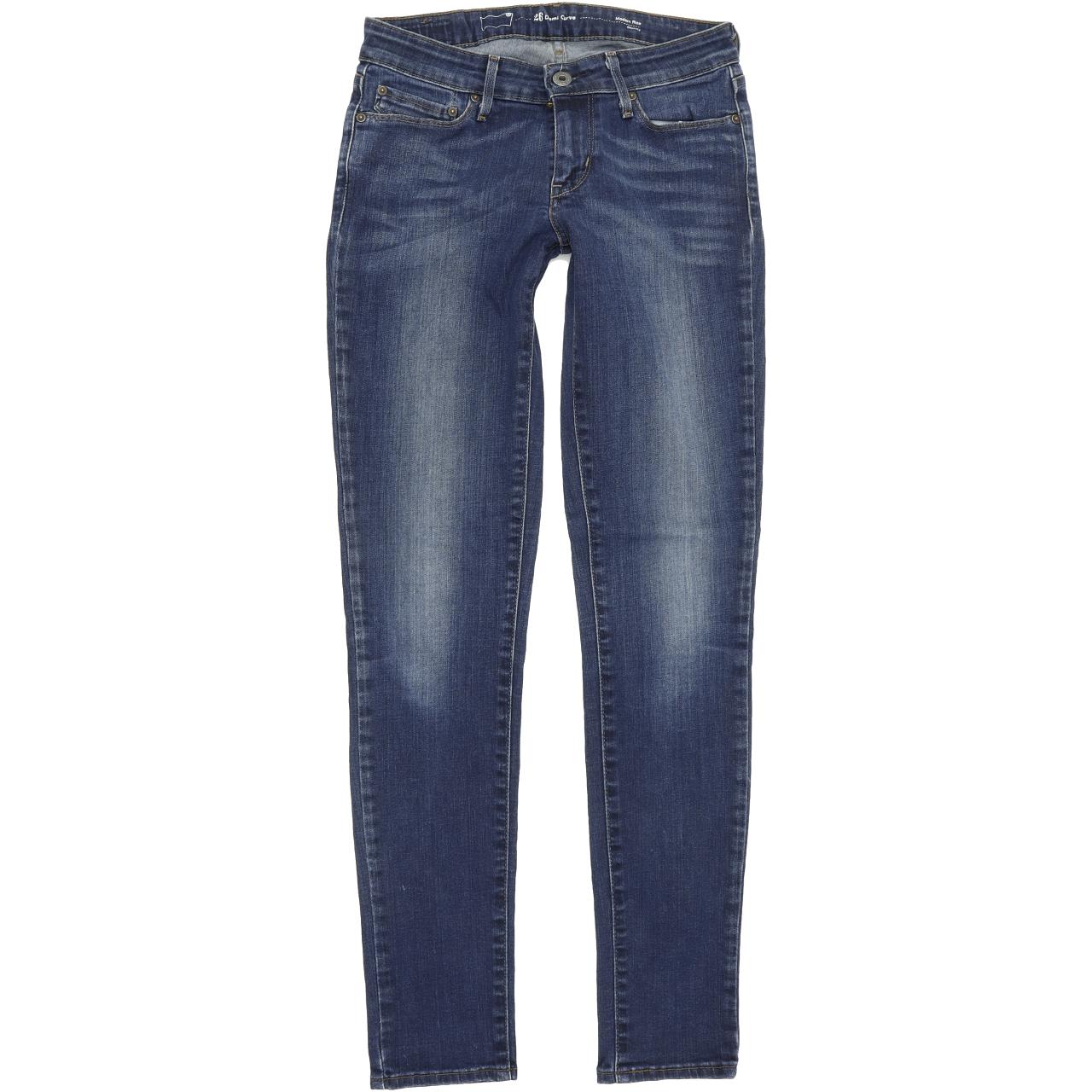 Levi's Demi Curve Women Blue Skinny Slim Stretch Jeans W26 L30