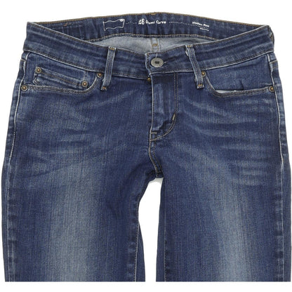 Levi's Demi Curve Women Blue Skinny Slim Stretch Jeans W26 L30