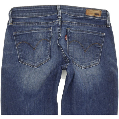 Levi's Demi Curve Women Blue Skinny Slim Stretch Jeans W26 L30