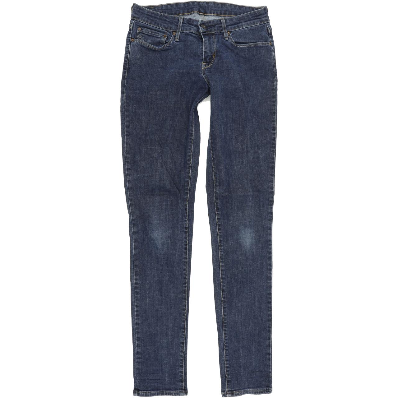 Levi's Women Blue Skinny Slim Stretch Jeans W27 L32