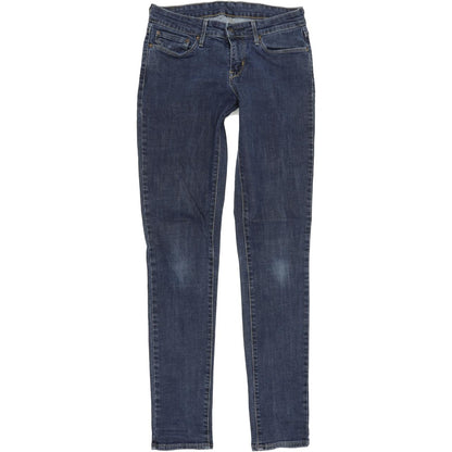 Levi's Women Blue Skinny Slim Stretch Jeans W27 L32