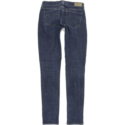Levi's Women Blue Skinny Slim Stretch Jeans W27 L32