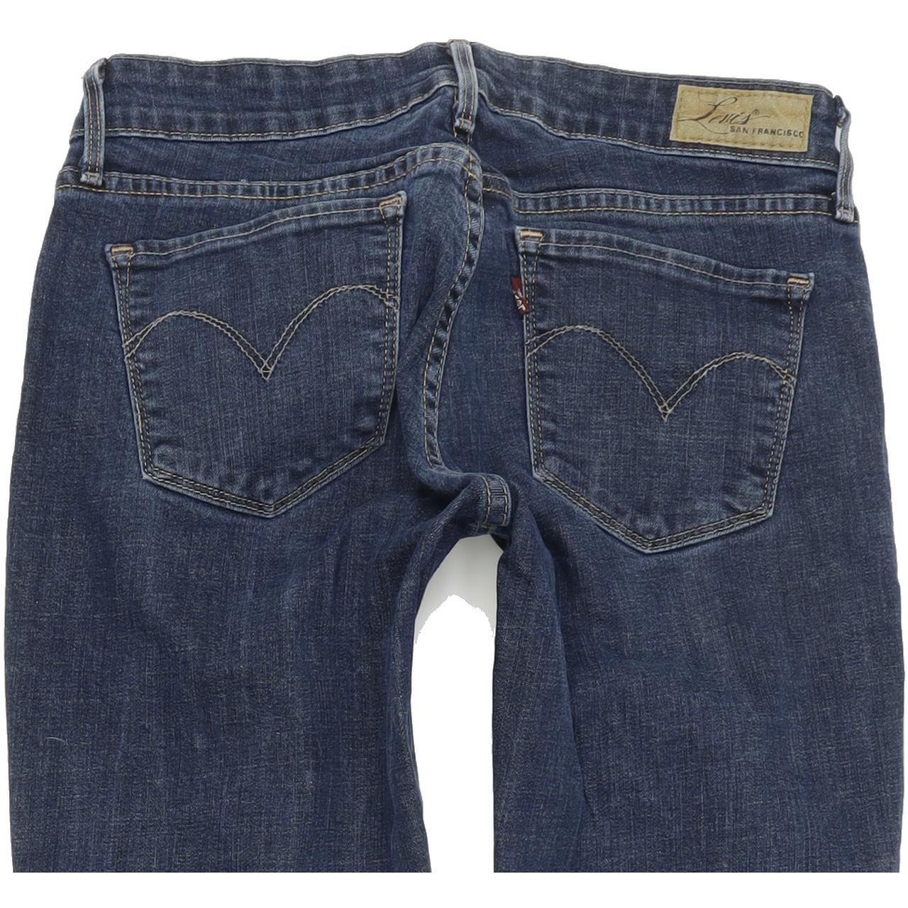 Levi's Women Blue Skinny Slim Stretch Jeans W27 L32