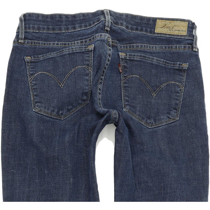 Levi's Women Blue Skinny Slim Stretch Jeans W27 L32