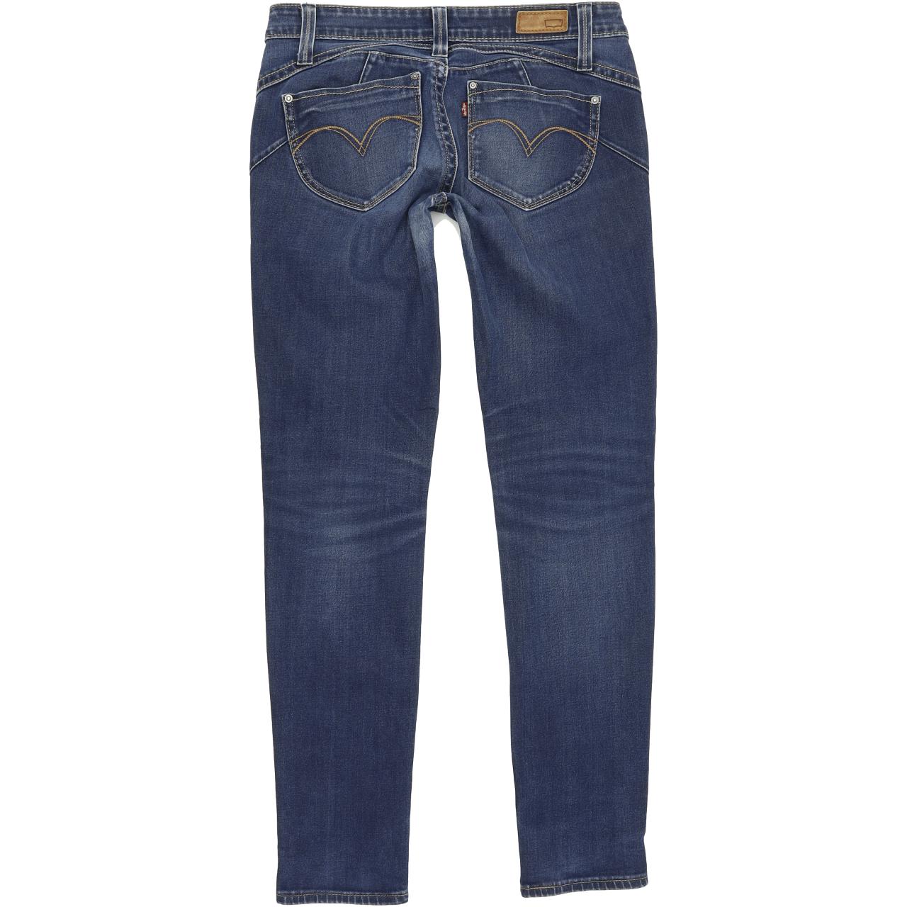 Levi's Women Blue Skinny Slim Stretch Jeans W29 L30