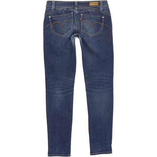 Levi's Women Blue Skinny Slim Stretch Jeans W29 L30