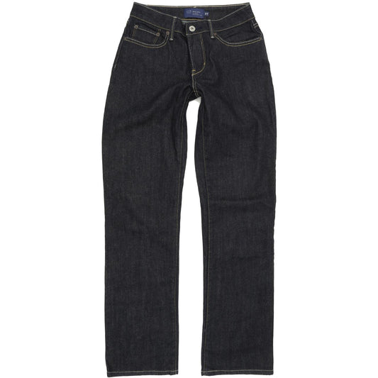 Levi's Bold Curve Women Blue Straight Regular Stretch Jeans W27 L30