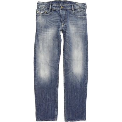 Diesel Iakop 0814A Men Blue Tapered Slim Jeans W30 L31
