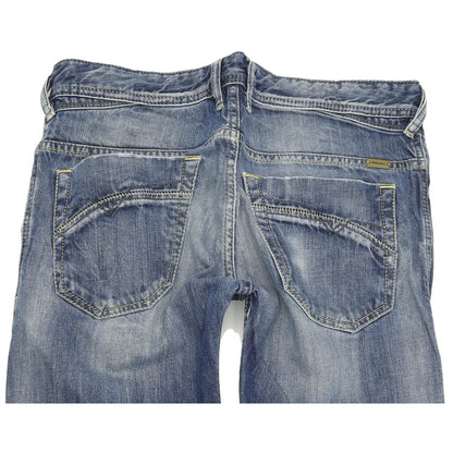 Diesel Iakop 0814A Men Blue Tapered Slim Jeans W30 L31