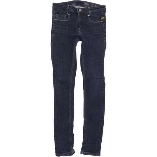 G-Star Super Blue Skinny Slim Stretch Jeans W26 L31