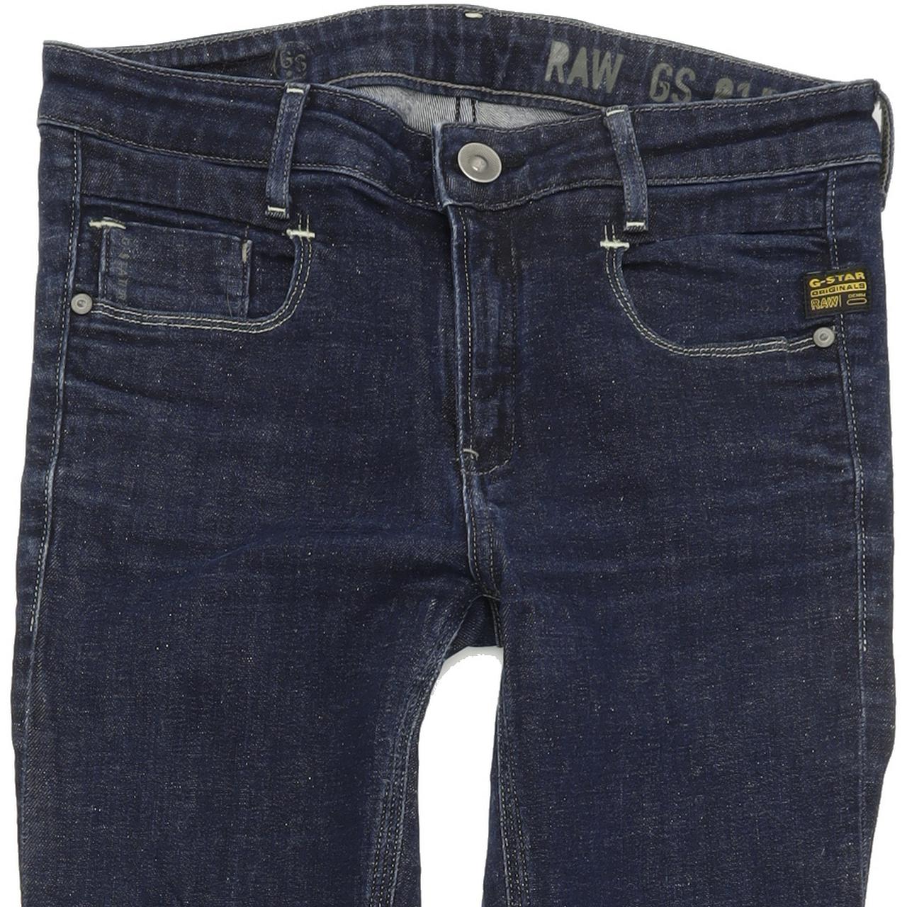 G-Star Super Blue Skinny Slim Stretch Jeans W26 L31