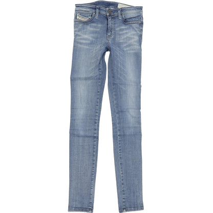 Diesel Skinzee 0R22D Women Blue Skinny Slim Stretch Jeans W26 L32