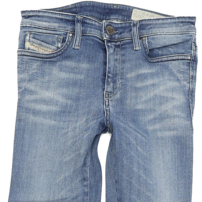 Diesel Skinzee 0R22D Women Blue Skinny Slim Stretch Jeans W26 L32