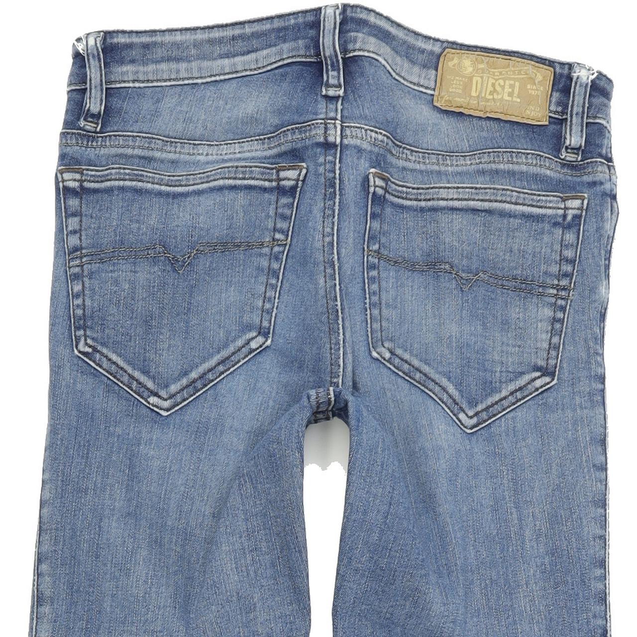 Diesel Skinzee 0R22D Women Blue Skinny Slim Stretch Jeans W26 L32