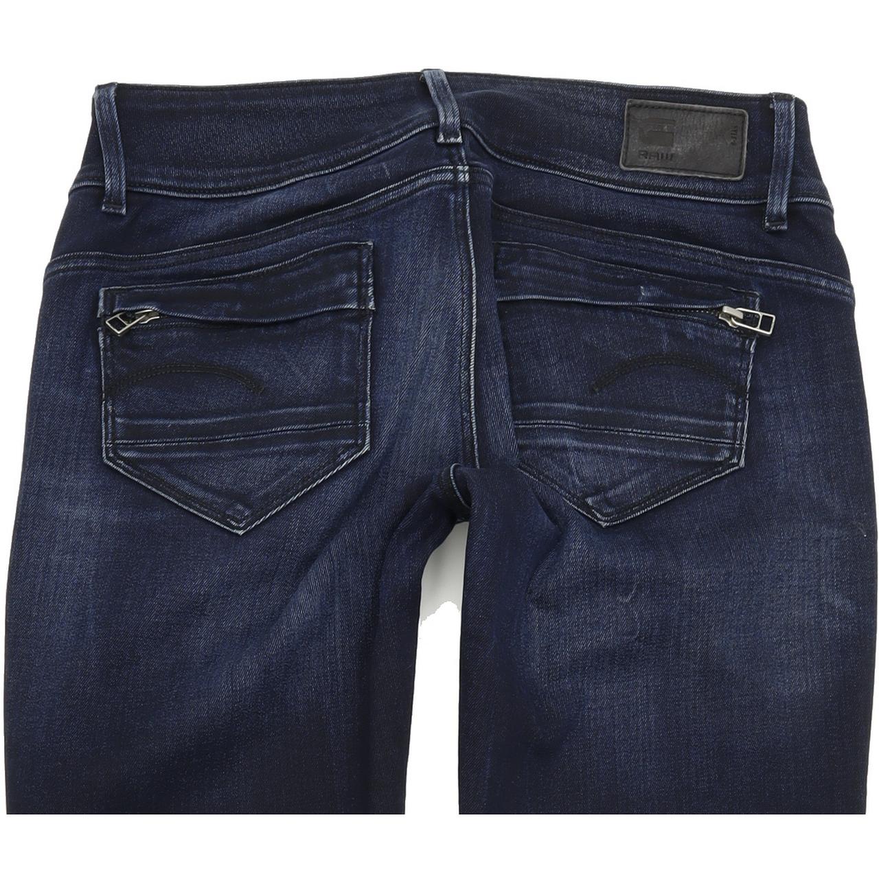 G-Star Midge Cody Women Blue Skinny Slim Stretch Jeans W27 L32