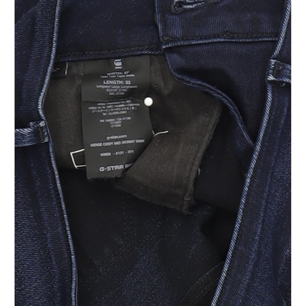 G-Star Midge Cody Women Blue Skinny Slim Stretch Jeans W27 L32
