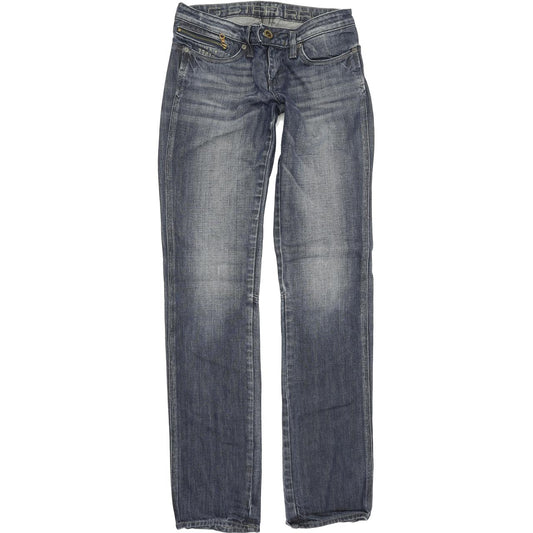 G-Star Spark Women Blue Straight Regular Jeans W27 L34