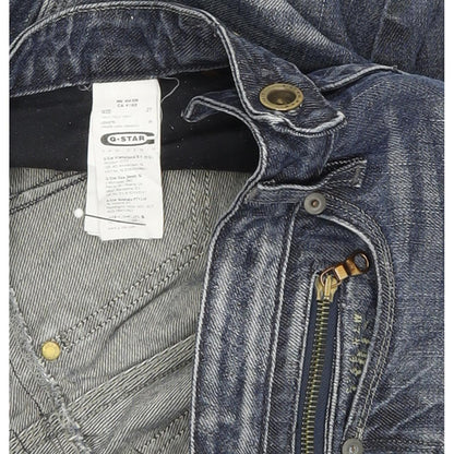 G-Star Spark Women Blue Straight Regular Jeans W27 L34