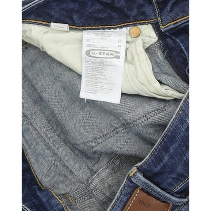 G-Star 3301 Women Blue Straight Regular Stretch Jeans W27 L32