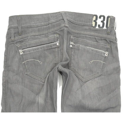 G-Star Saville Women Grey Straight Regular Stretch Jeans W29 L29
