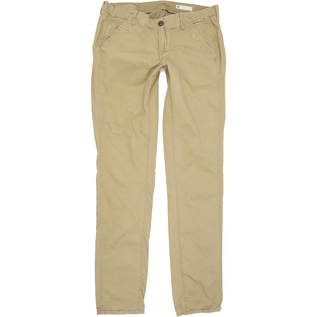 G-Star Page Women Beige Tapered Regular Chino Jeans W31 L34