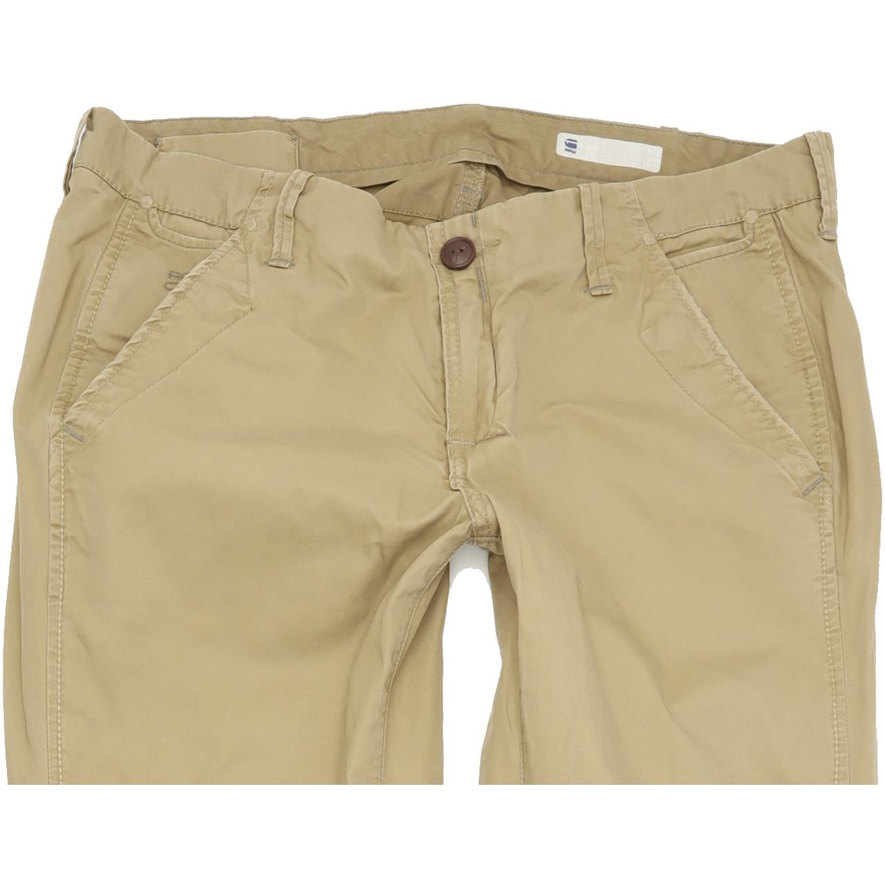 G-Star Page Women Beige Tapered Regular Chino Jeans W31 L34