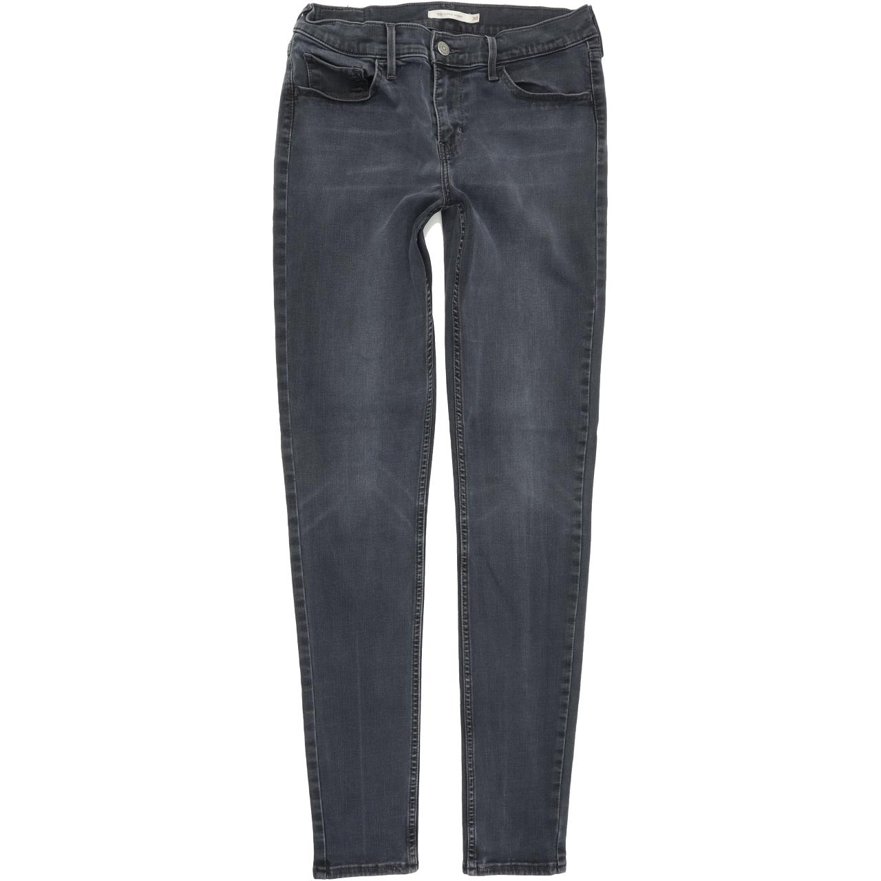 Levi's 710 Super Women Blue Skinny Slim Stretch Jeans W30 L32