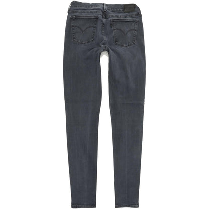 Levi's 710 Super Women Blue Skinny Slim Stretch Jeans W30 L32