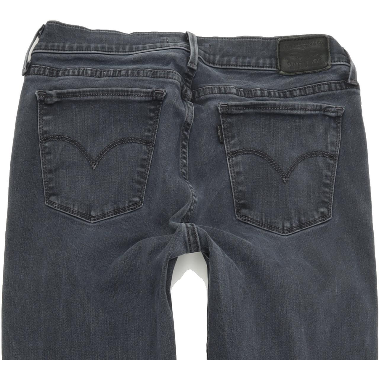 Levi's 710 Super Women Blue Skinny Slim Stretch Jeans W30 L32