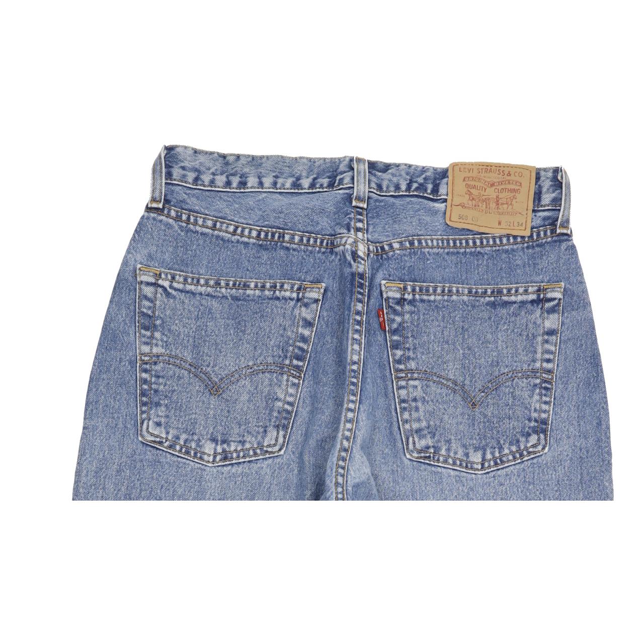Levi's 508 Men Blue Straight Regular Jeans W31 L29