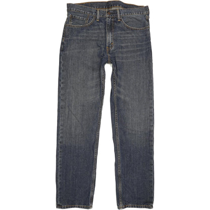 Levi's 505 Men Blue Straight Regular Jeans W34 L32