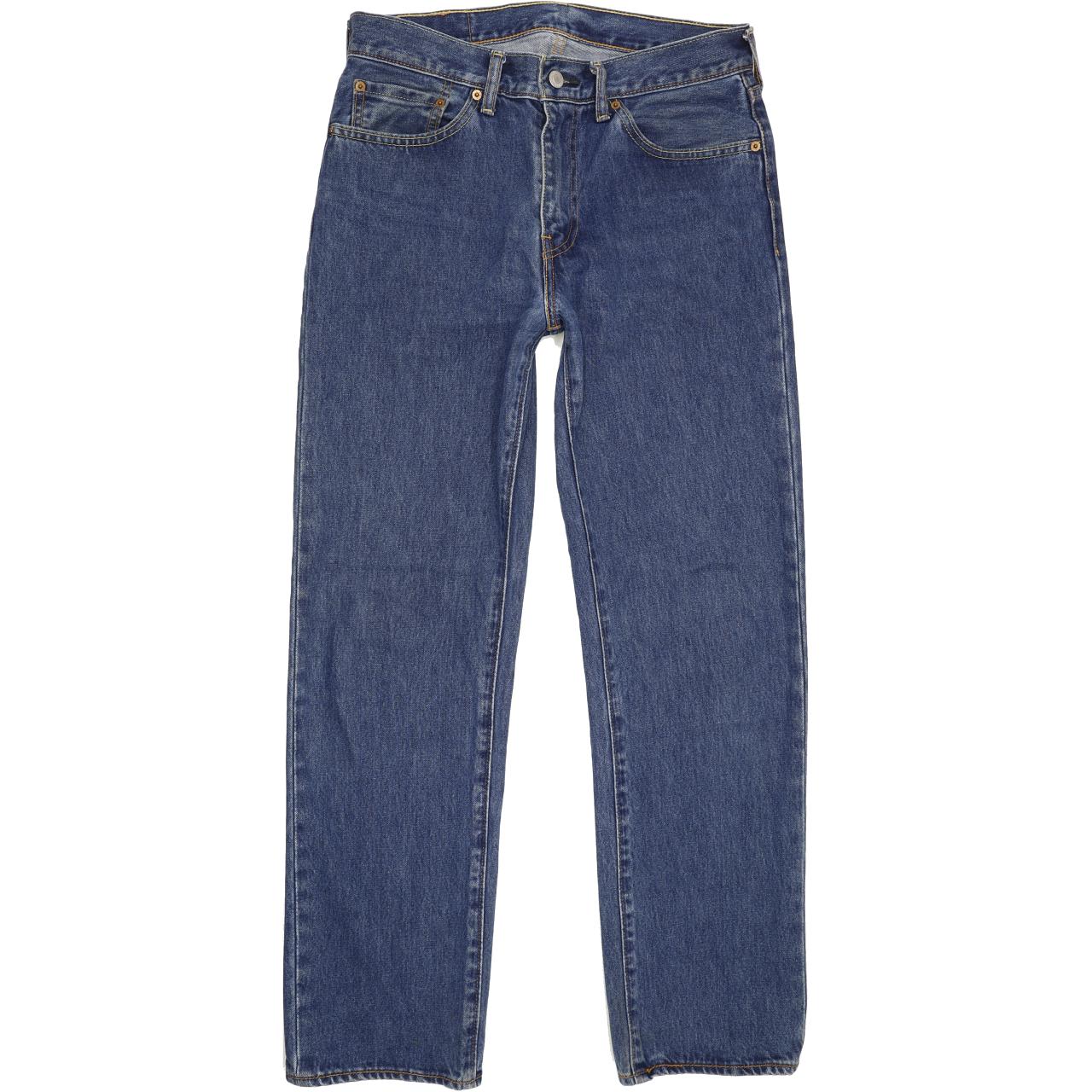 Levi's 751 Men Blue Straight Regular Jeans W32 L31