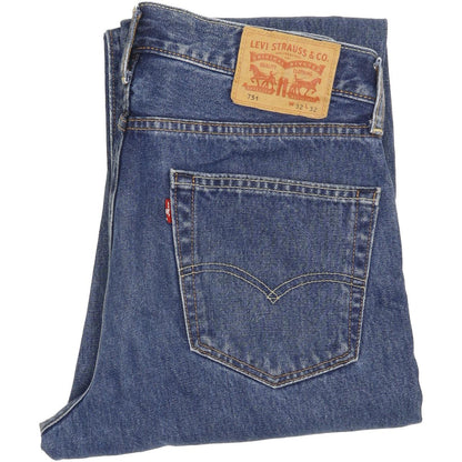 Levi's 751 Men Blue Straight Regular Jeans W32 L31