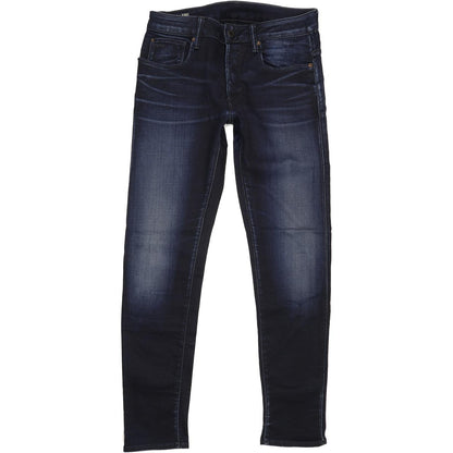G-Star 3301 Men Blue Straight Slim Stretch Jeans W30 L31
