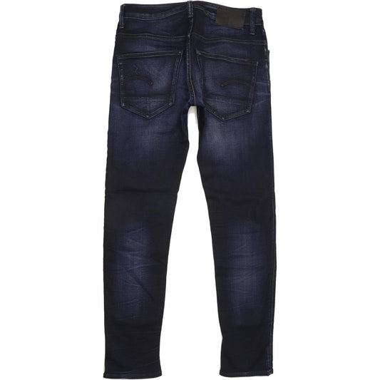 G-Star 3301 Men Blue Straight Slim Stretch Jeans W30 L31