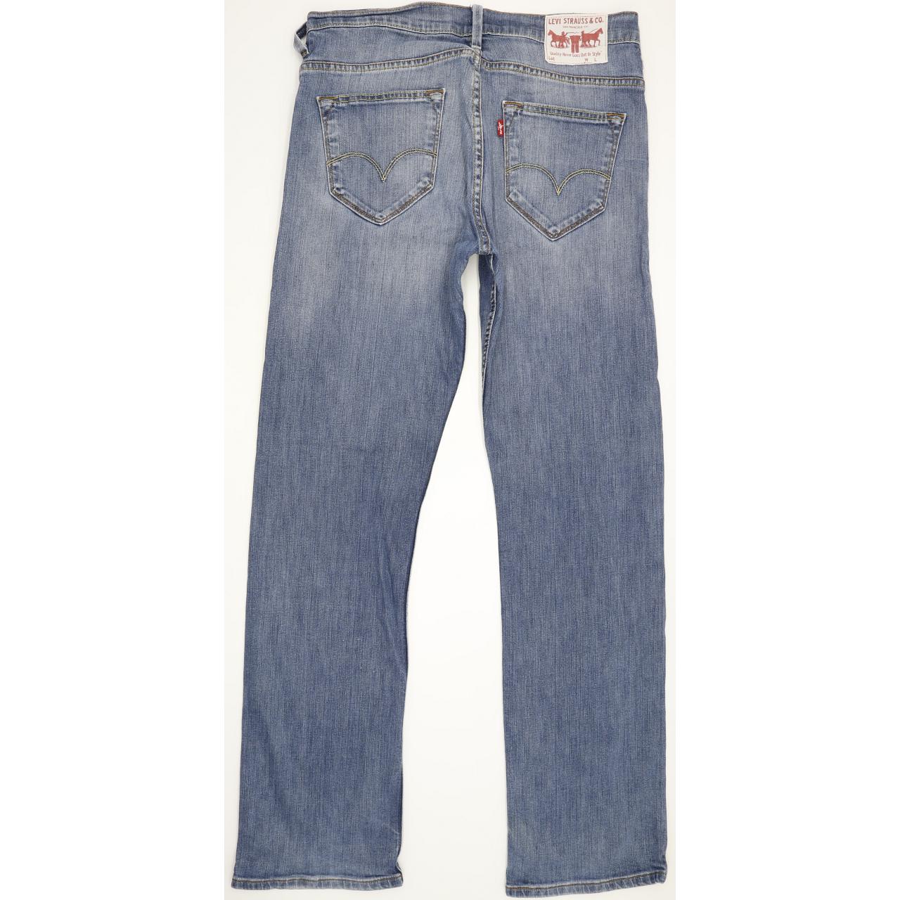 Levi's Men Blue Straight Regular Jeans W32 L32