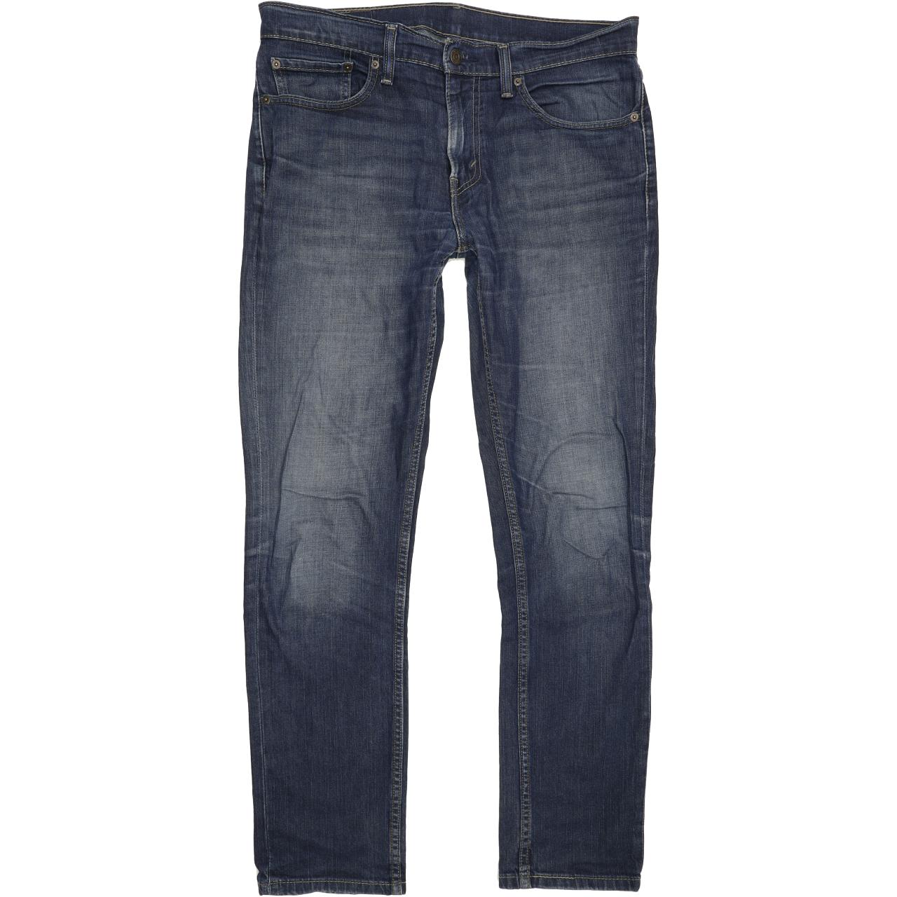 Levi's 511 Men Blue Straight Slim Stretch Jeans W34 L31