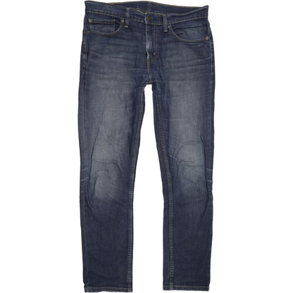 Levi's 511 Men Blue Straight Slim Stretch Jeans W34 L31