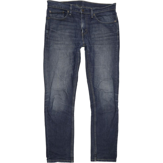 Levi's 511 Men Blue Straight Slim Stretch Jeans W34 L31