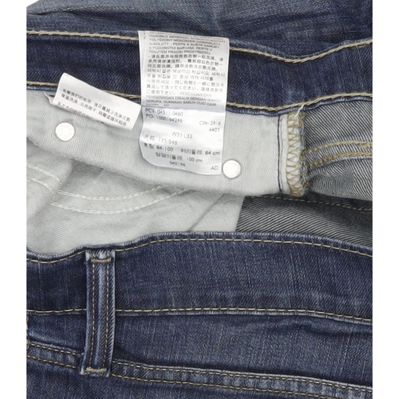 Levi's 511 Men Blue Straight Slim Stretch Jeans W34 L31